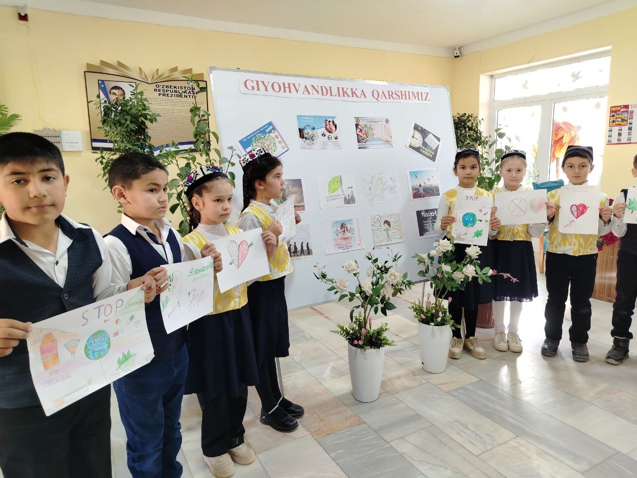 "Giyohvandlikka qarshimiz"